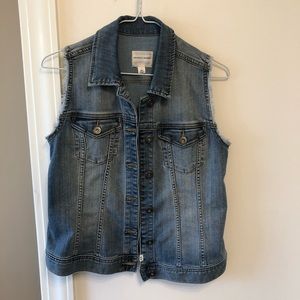 Denim vest. Sz S. Nordstrom Rack...